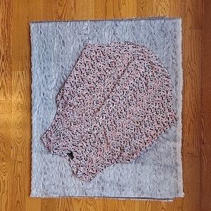 Torrid Pink Heart Sleeveless Chiffon Button Down Blouse, Women's Plus Si…